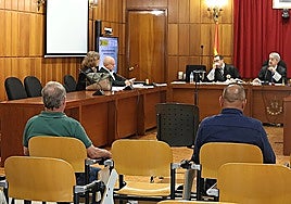 The main defendant in the two sexual assaults (left) and the worker charged as an alleged accomplice.