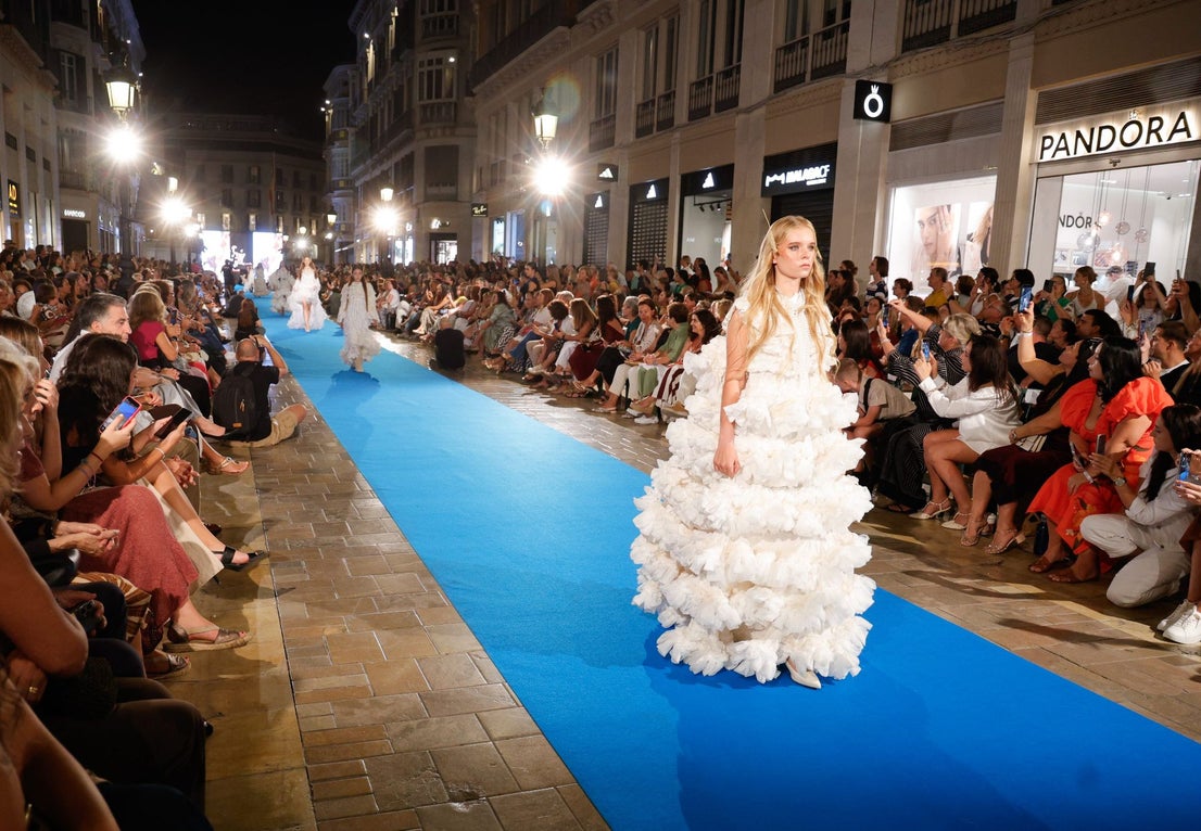 Pasarela Larios - Malaga's open-air fashion show, in pictures
