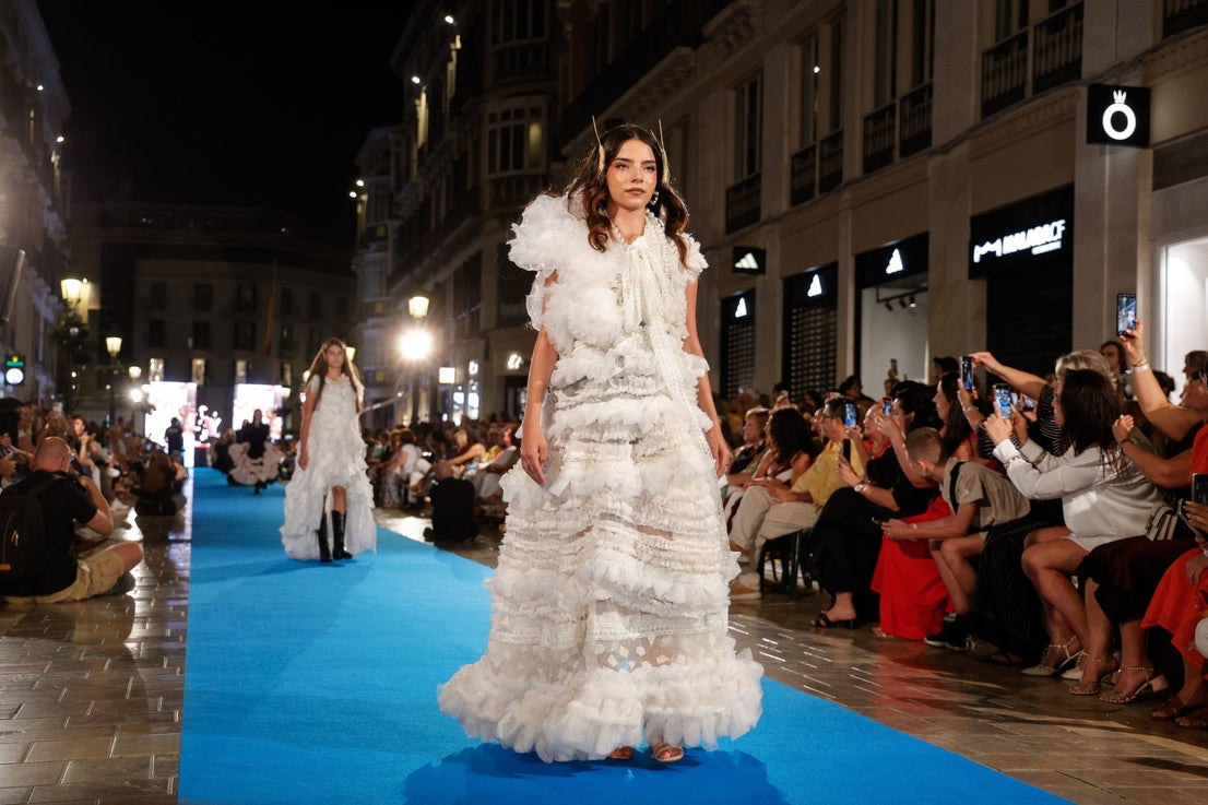 Pasarela Larios - Malaga's open-air fashion show, in pictures