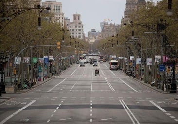 Paseo de Gracia in Barcelona.