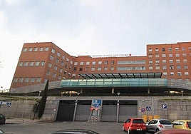 Hospital Clínico San Carlos where the victim later passed away.