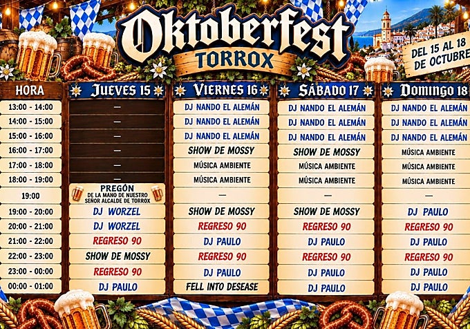Oktoberfest programme