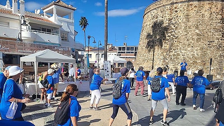 Mijas Lions diabetes awareness group get its marching orders