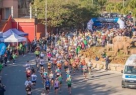 Last year's Holiday World Resort Half Marathon attracted more than 2,000 runners.