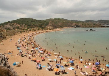 Cavalleria Beach - the scene of the tragedy