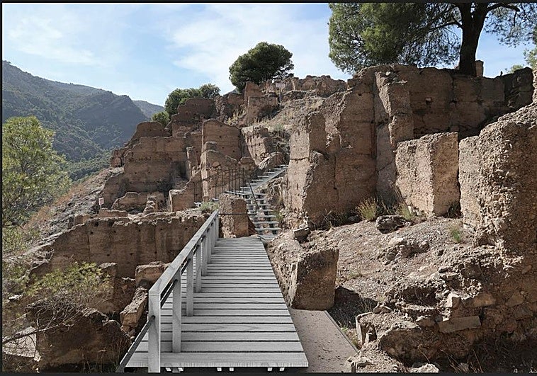 A reconstruction of the restoration of the fortified settlement.