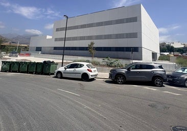 A picture showing the current state of the building housing the new health centre in Nerja.