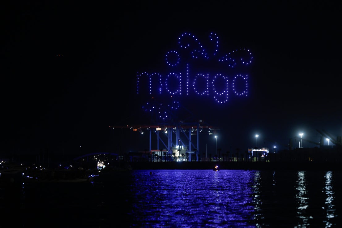 Fireworks and drones signal start of Malaga fair
