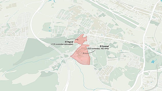 Malaga drags on planning process for construction of 700 homes in Churriana district