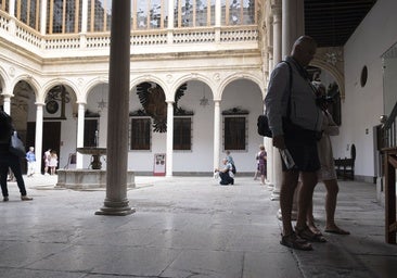 Courtyard of the Chancillería in Granada, the main headquarters of the TSJA.