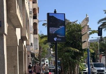 New information screen installed on Carrera de la Concepción