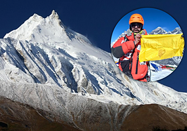 Malaga province firefighter takes on the Himalayas