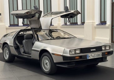 Google cybersecurity boss loans his Back to the Future DeLorean to Malaga's motor museum