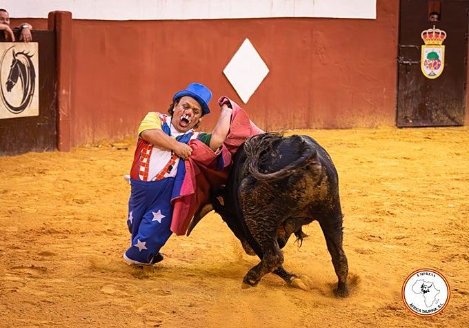 A photo of the show in Cortes de la Frontera last August.