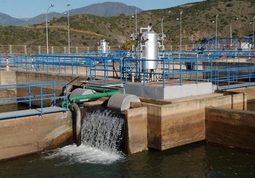 The El Verde drinking water treatment plant in the Costa del Sol.