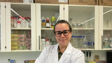 Ana María Ortega Prieto, a specialist in viral infections.