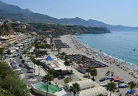 File photo of Burriana beach in Nerja.