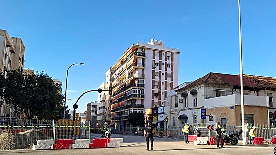 Malaga traffic reorganisation due to progress on metro extension to Hospital Civil's final section