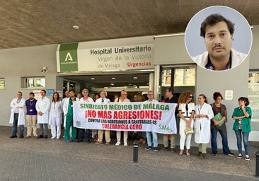 Malaga Hospital Clínico patient corners doctor to demand CT scan