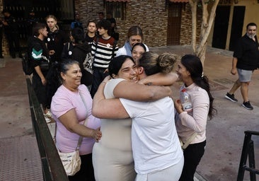 Saray celebrated the announcement that the eviction had been suspended with family members, neighbours and campaigners on Tuesday.