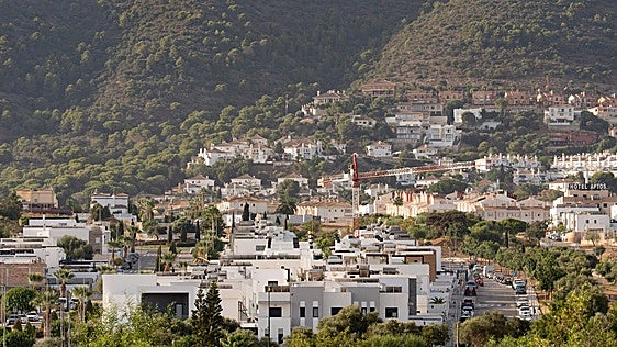 View of Alhaurín de la Torre.