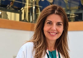Dr Marta Ribeiro, a Malaga specialist in breast surgery.