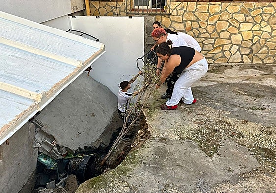 Young Malaga couple who 'lost everything' in storm Adam seek support to rebuild their home