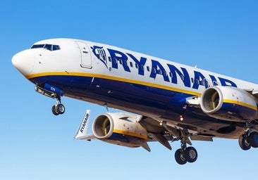 A picture of a Ryanair Boeing 737