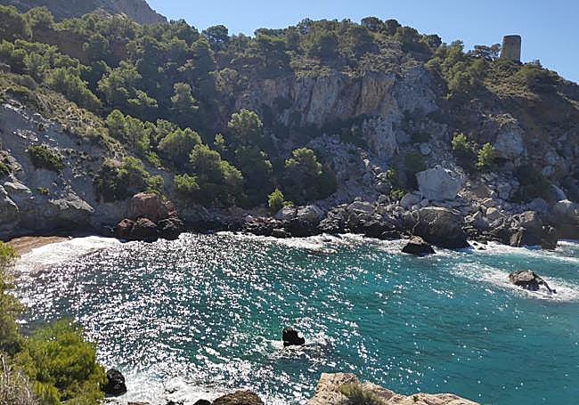 Cala de las Doncellas.