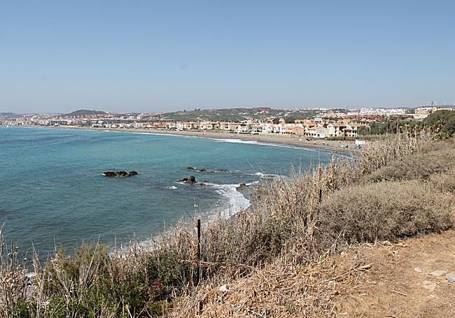 Casares coastline.