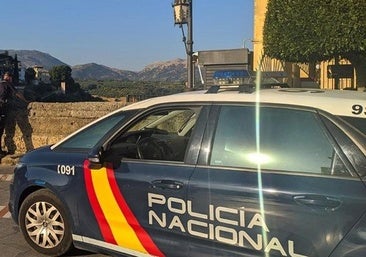 A National Police patrol in Ronda.