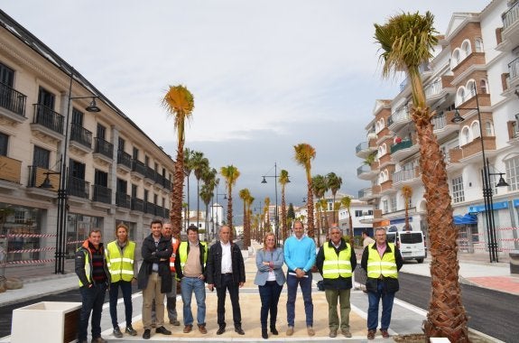 Roadworks end on main route into Fuengirola town centre from the A-7