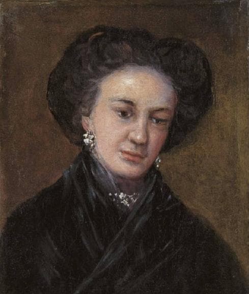 Rita Luna, in a portrait atrributed to Francisco de Goya.