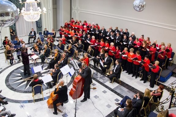 The amateur orchestra and choir was founded in 1975.