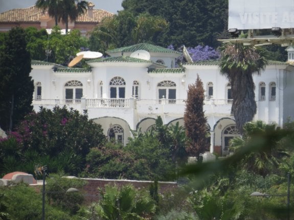 The Syrian arms dealer’s house in Atalaya Park.