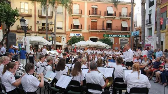 Norwegian band playing in Almuñécar at last year's festival