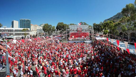 Gibraltar prepares for its National Day celebrations