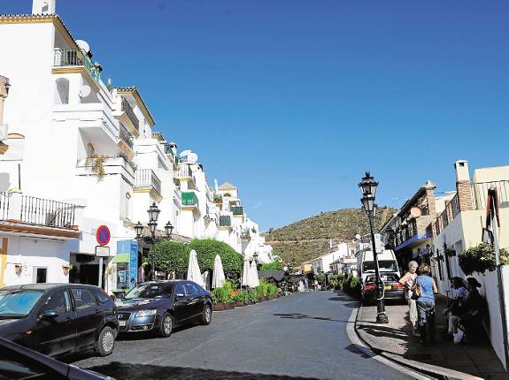 The village of Benahavís.