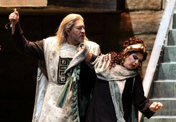 A scene from Nabucco.