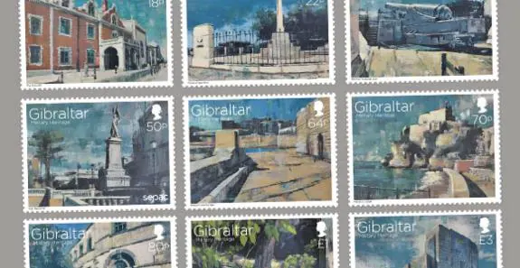 Gibraltar stamps. :: sur