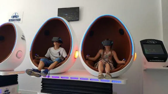 The reality pods are for children aged six to 16. :: SUR