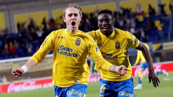 Alen Halilovic celebrates scoring the winning goal.