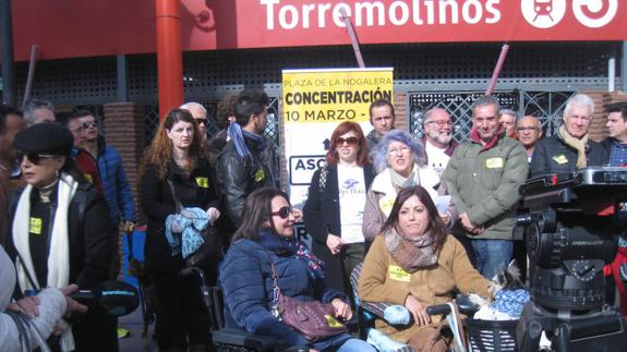 Protest group calls for better access to Torremolinos train station