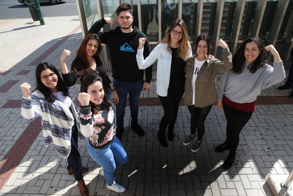 Nereida, Patricia,  Miriam, Pablo, Sonia, Lorena and Mariem are  some of the young  people who decided to become donors.