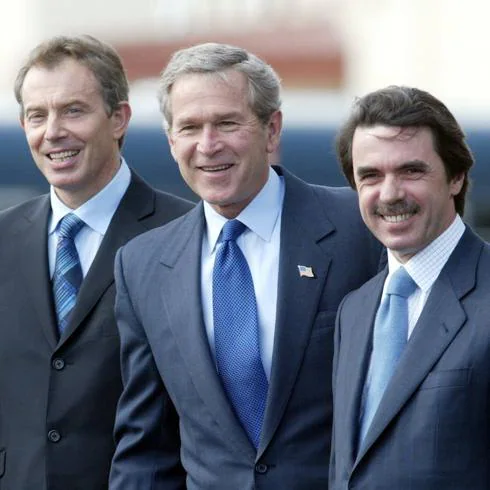 Blair, Bush and Aznar made the decision to invade Iraq in 2003.