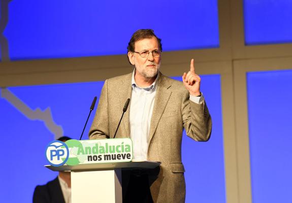 Rajoy was addressing PP electoral candidates in Marbella.