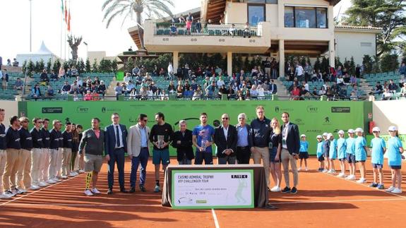 Stefano Travaglia claims victory in the Casino Admiral Trophy in Marbella