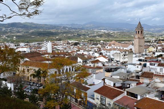 View of Vélez-Málaga. 