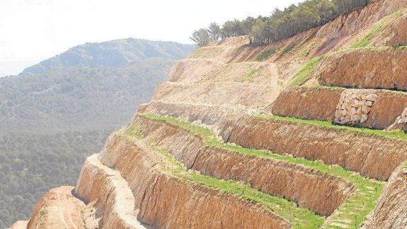 The quarries at Alhaurín de La Torre