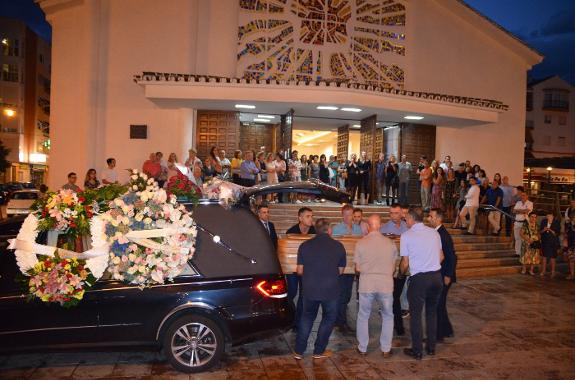 The funeral for Juana Jiménez took place in Vélez-Málaga.